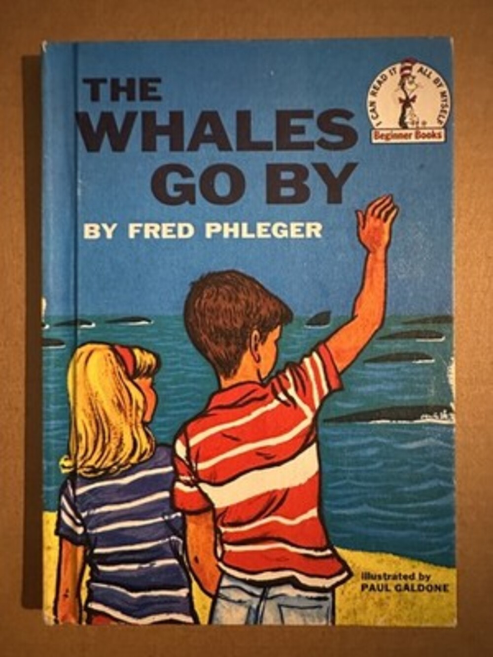 Vintage Dr. Seuss Beginner Books 'The Whales Go By' by Fred Phleger